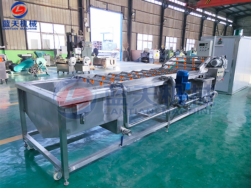 大型清洗淮山的機器